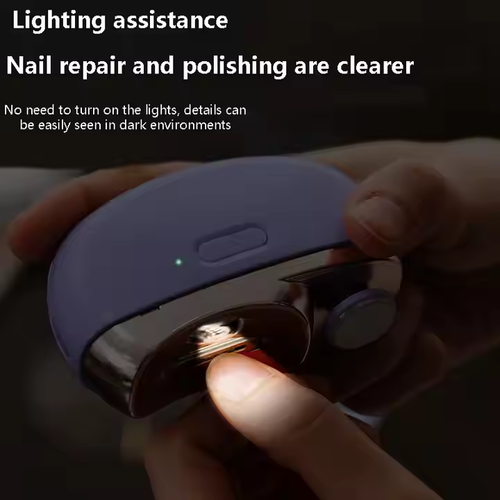 2 in 1 electric nail clippers tyep-c children's nail clippers rechargeable