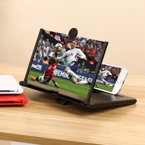 12 Inch 3D Mobile Screen Magnifier HD Projector Adjustable Mobile Phone Holder Smart Phone Screen Amplifier