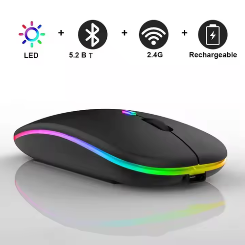 2.4G wireless mouse charging wireless keyboard - ultra-thin silent bluetooth keyboard notebook mouse optical