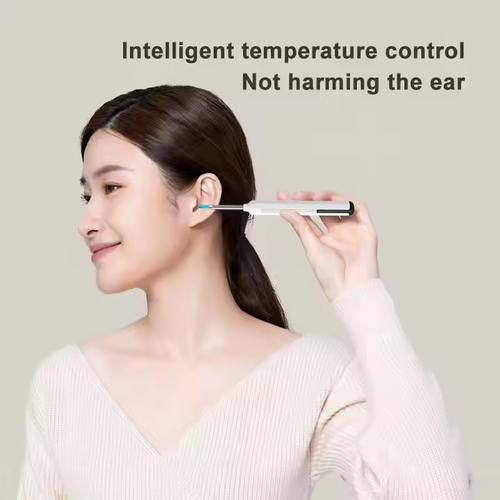 Intelligent visual multifunctional ear spoon