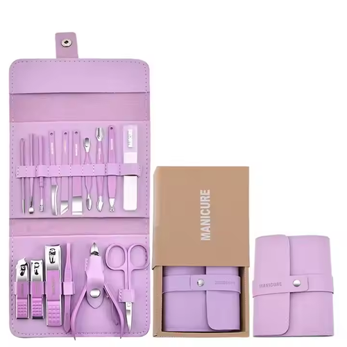 16-piece manicure kit tools manicure set