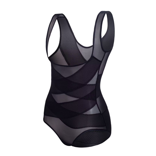 Large size thin waist arm lifting corset tight belly lifting chest shaping triangle one-piece corset