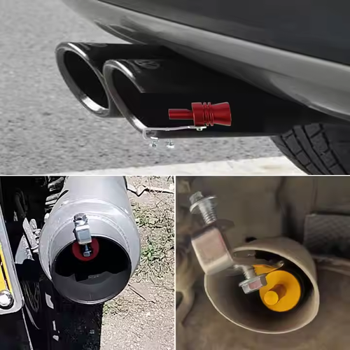 Car exhaust pipe sound exhaust whistle