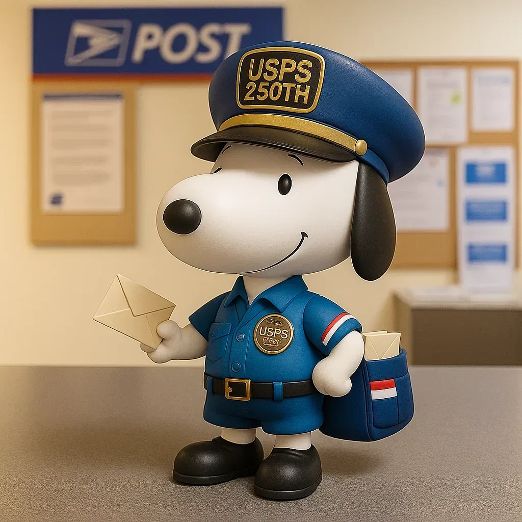 SNOP x USPS 250th Anniversary Doll