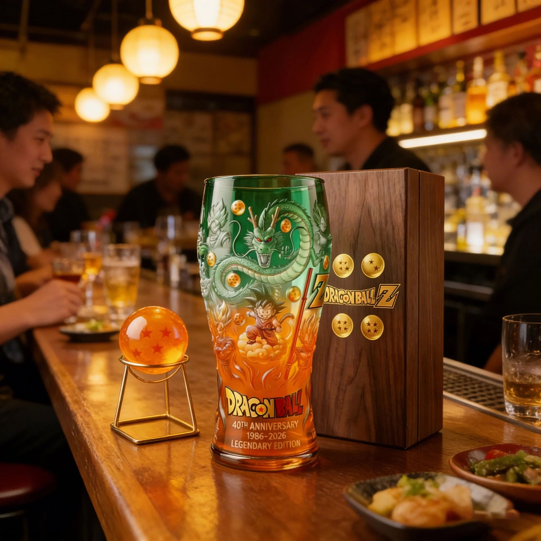 Dragon Ball 40. Jubiläums glas