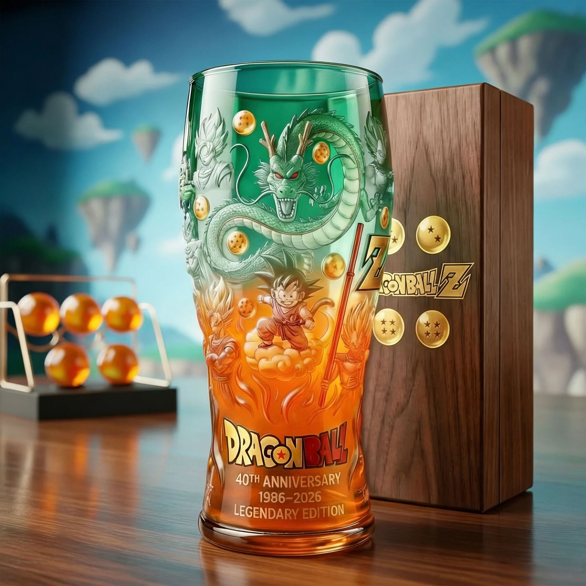 Dragon Ball 40. Jubiläums glas