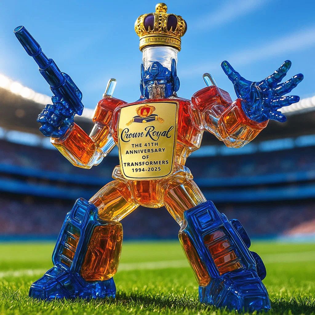 Transformers 41st  Anniversary commemorative Whisky bottle