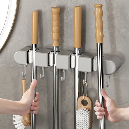 Multifunctional Mop Holder