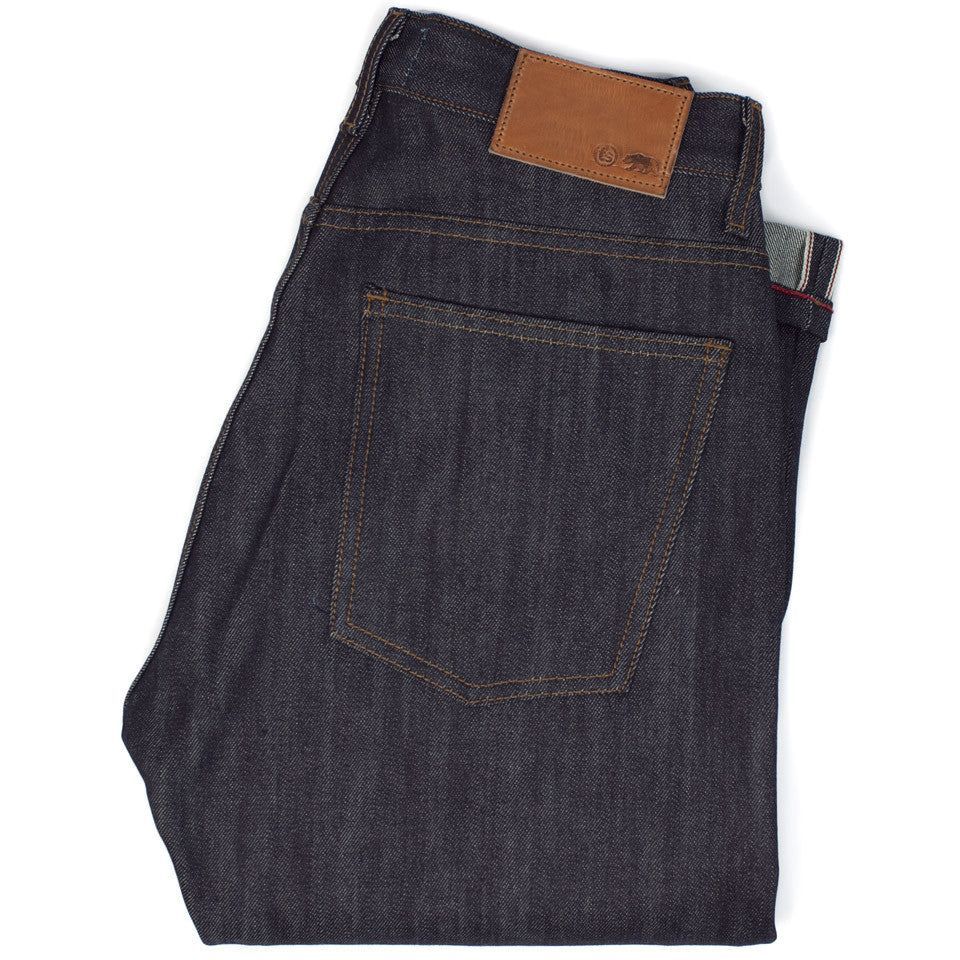 Auece Slim Jean in Shuttle Loomed Italian Selvage Denim