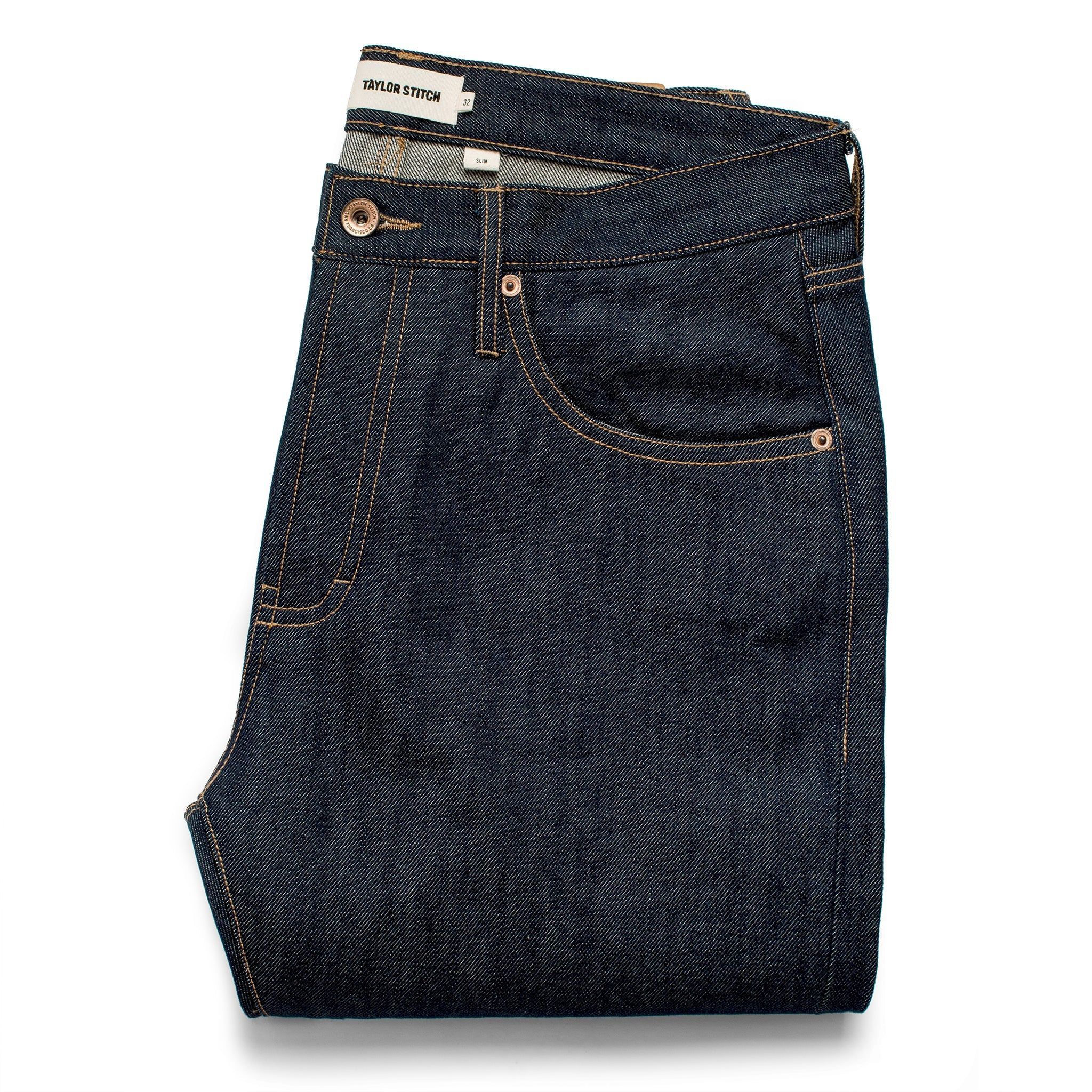 Auece Slim Jean in Organic '68 Selvage