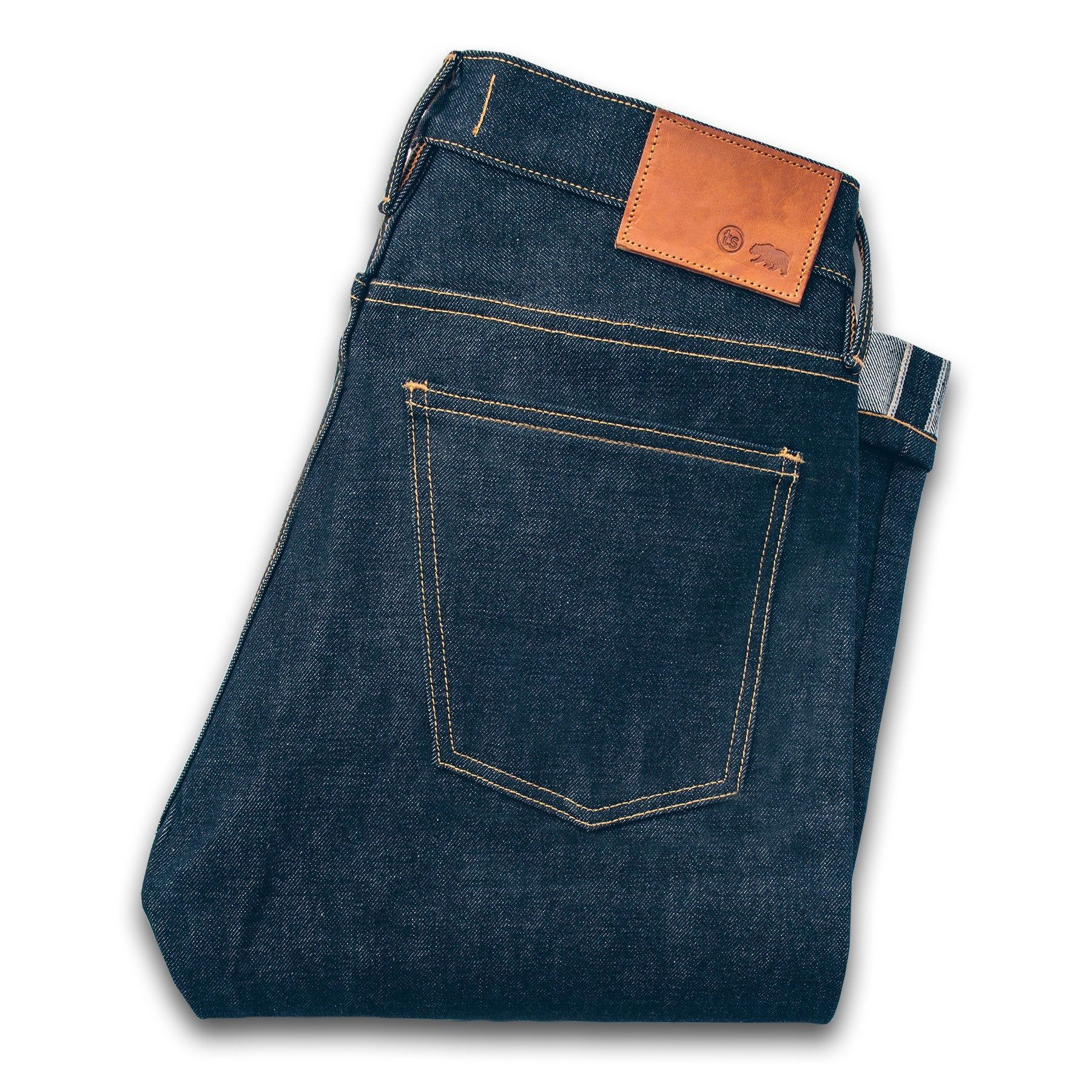 Auece Slim Jean in Kaihara Mills Selvage