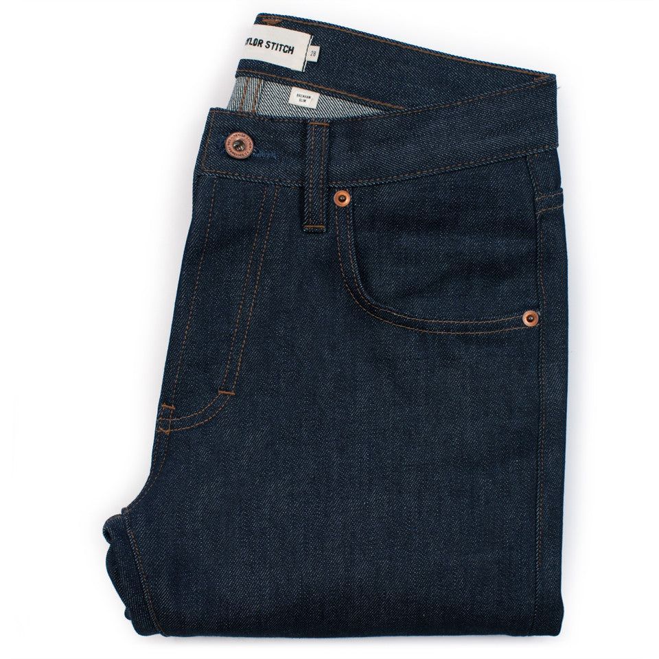 Auece Slim Jean in Cone Mills Standard