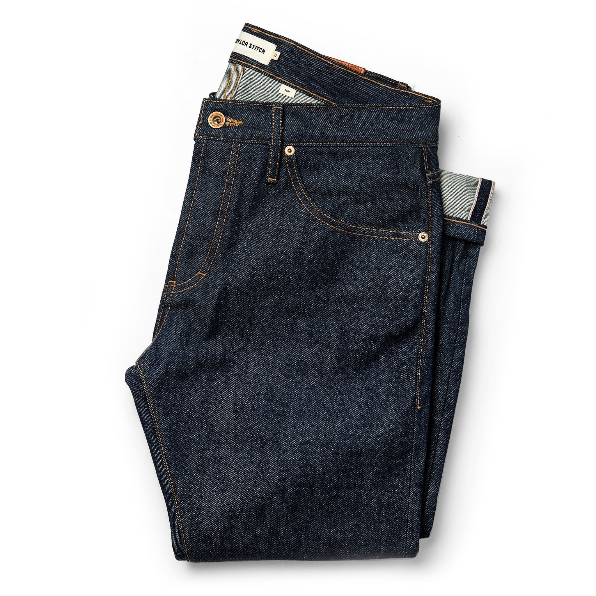 Auece Slim Jean in Cone Mills Reserve Selvage