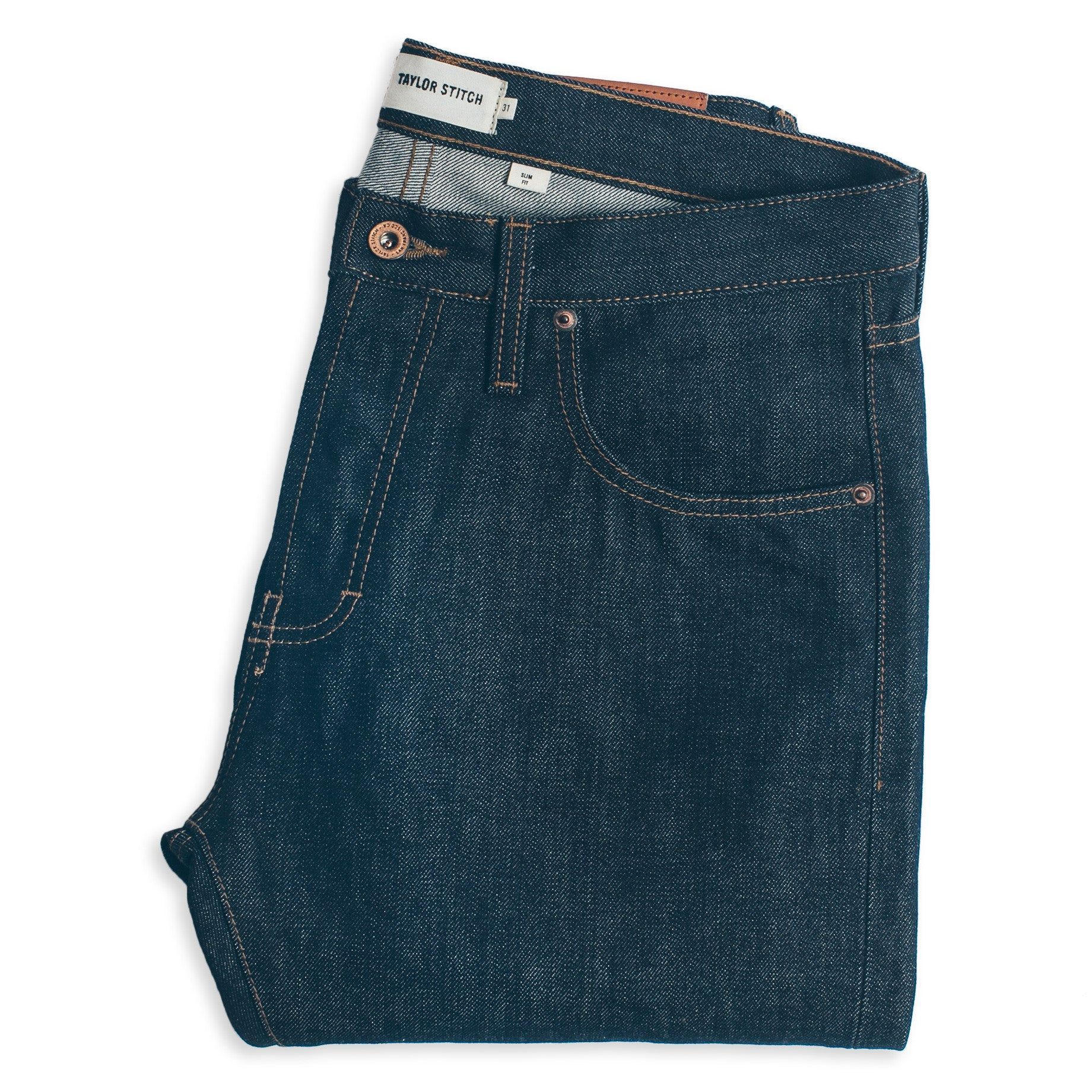 Auece Slim Jean in Cone Mills '68 Selvage