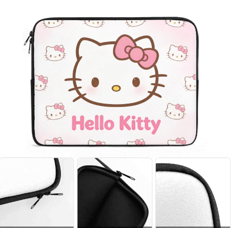 卡通手提電腦包手提單肩兩用適用蘋果 華為 小米