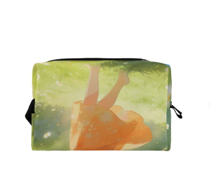 化妝包輕盈質感手提 分隔設計高顏值 日常通勤短途旅行洗漱收納包 來圖定制 一件可定制