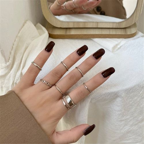 Seven-piece Ring Female Finger Ring Joint Index Finger Ring