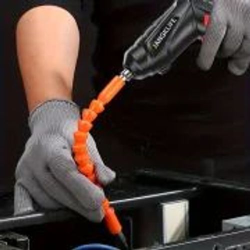 48pcs Small Hand-Held Electric Screwdriver Set, 90° Rotatable Foldable Hand Drill Screwdriver Bits
