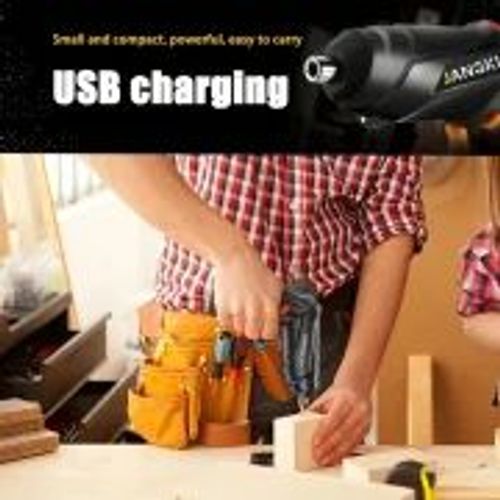 48pcs Small Hand-Held Electric Screwdriver Set, 90° Rotatable Foldable Hand Drill Screwdriver Bits