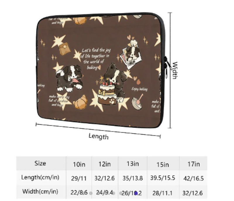 卡通手提電腦包手提單肩兩用適用蘋果 華為 小米