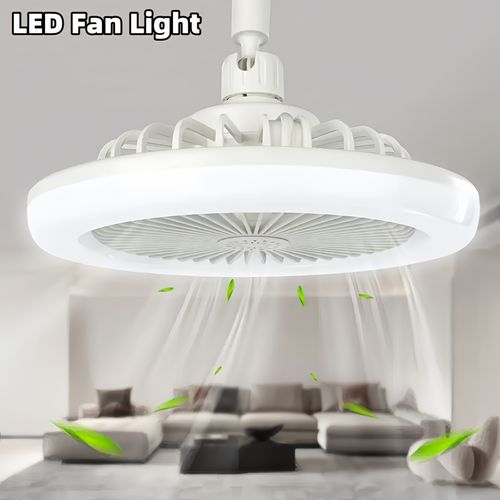 E27 Ceiling Fan with Lights, 16 Modes, 3 Speed, Dimmable, Remote Control, 3000K-6500K Adjustable Color Temperature, Modern Oil-Rubbed Finish, Perfect for Bedrooms, Living Rooms, Garages, Offices, Bedroom Ceiling Fan | Modern Ceiling Fan | Adjustable Color Temp, Ceiling Fan for Living Room