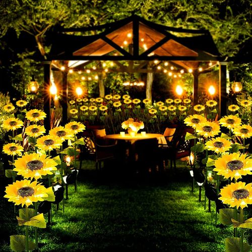 🌻Last Day 49% Off-- Waterproof Solar Sunflower Light