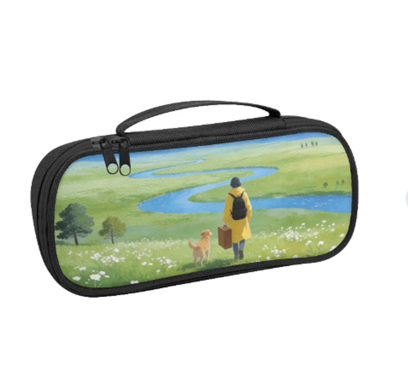 化妝包輕盈質感手提 分隔設計高顏值 日常通勤短途旅行洗漱收納包 來圖定制 一件可定制