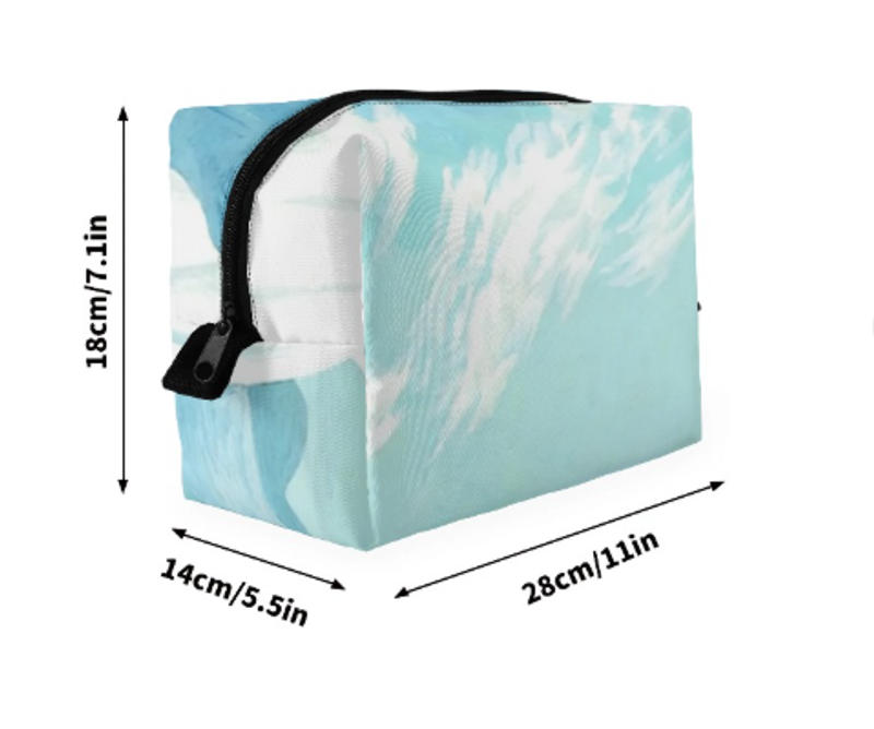 化妝包輕盈質感手提 分隔設計高顏值 日常通勤短途旅行洗漱收納包 來圖定制 一件可定制