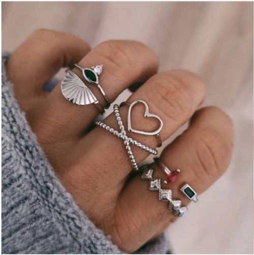 Diamond set ring jewelry