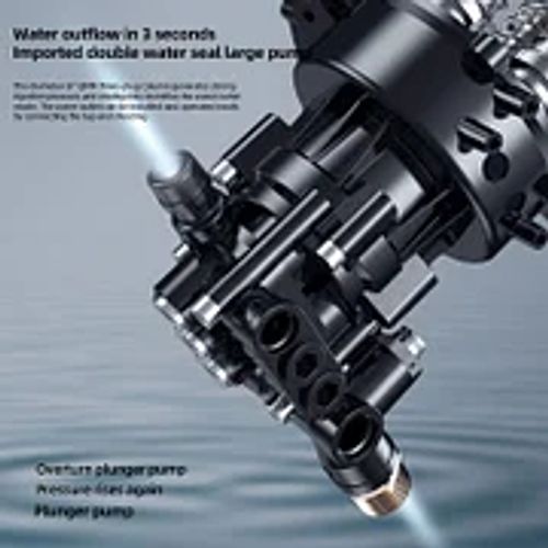 Promotional discount of 50% Cordless portable high pressure spray water gun
