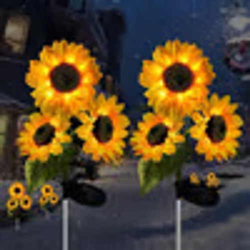 🌻Last Day 49% Off-- Waterproof Solar Sunflower Light