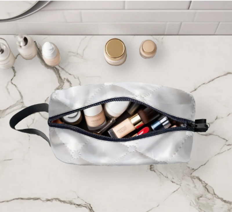 化妝包輕盈質感手提 分隔設計高顏值 日常通勤短途旅行洗漱收納包 來圖定制 一件可定制