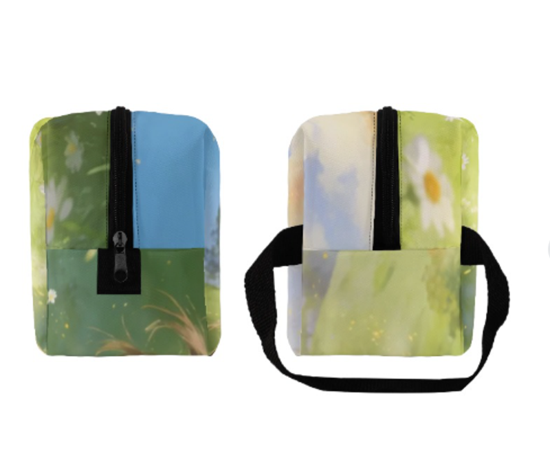 化妝包輕盈質感手提 分隔設計高顏值 日常通勤短途旅行洗漱收納包 來圖定制 一件可定制