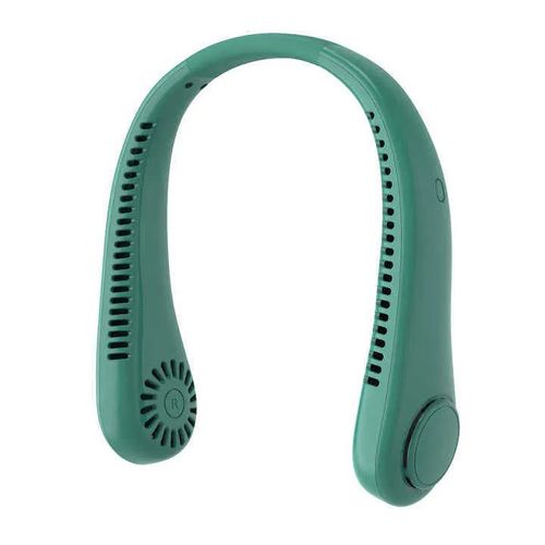 Outdoor Neck Fan Convenient Mini Fan Air Cooler Rechargeable Wearable Portable Handheld Neck Fan for Office Household