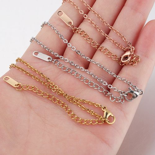 Stainless Steel DIY 2Mm Bracelet Chain Accessories