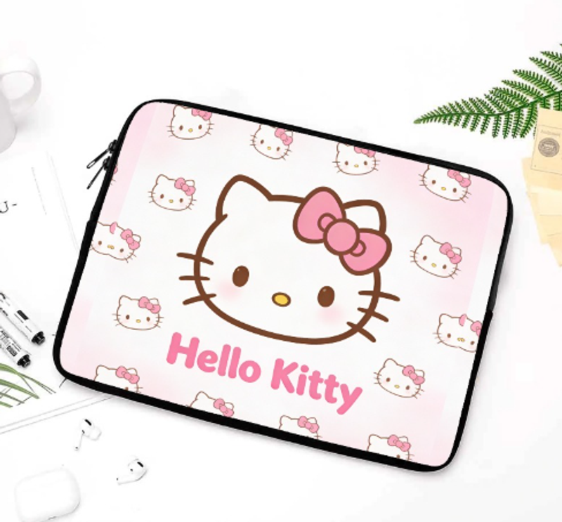 卡通手提電腦包手提單肩兩用適用蘋果 華為 小米