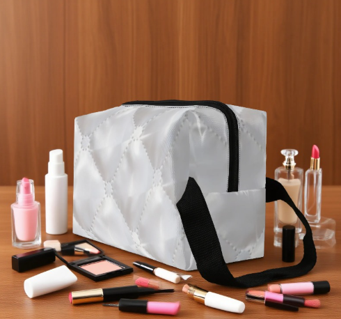 化妝包輕盈質感手提 分隔設計高顏值 日常通勤短途旅行洗漱收納包 來圖定制 一件可定制