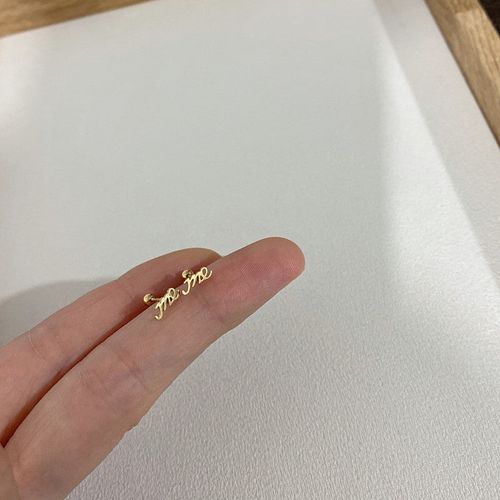 Minimalist Classic Titanium Steel Thin Needle Screw Buckle Free Ear Bone Screw