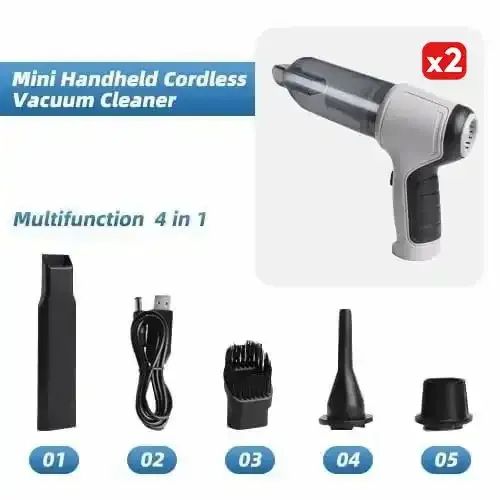 🔥 Wireless Handheld Car Vacuum Cleaner 45 sales
