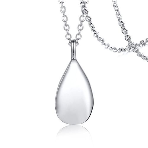 Stainless Steel Dropper Perfume Bottle Necklace