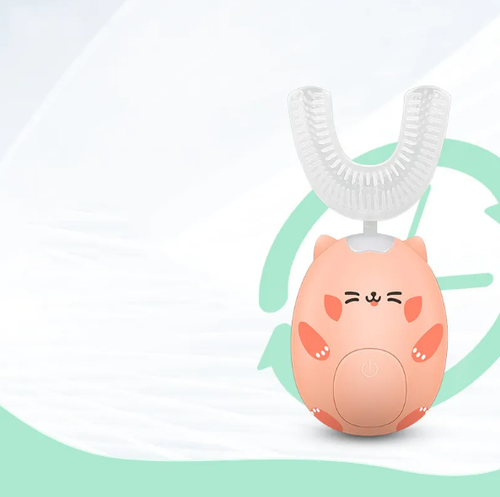 Household U-shaped children's electric toothbrush