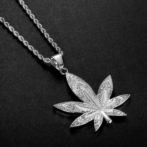 Fashion Titanium Steel Gold-plated Necklace