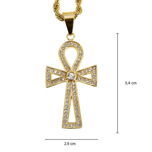 Vintage Cross Titanium Steel Pendant