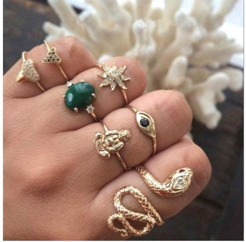 Diamond set ring jewelry
