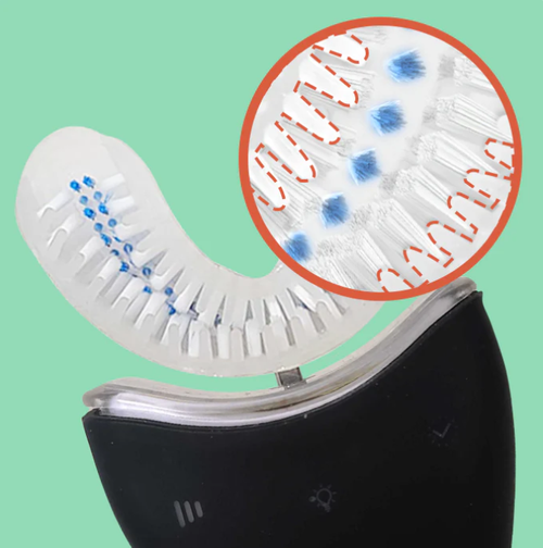Household U-shaped children's electric toothbrush