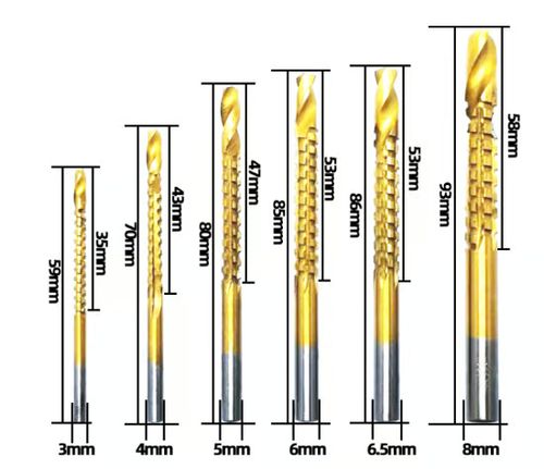 🔥🔥🔥Serrated twist head electric drill, serrated wood punching and slotting cutting, steel T-itanium coated saw, woodworking slotting drill 234 sales