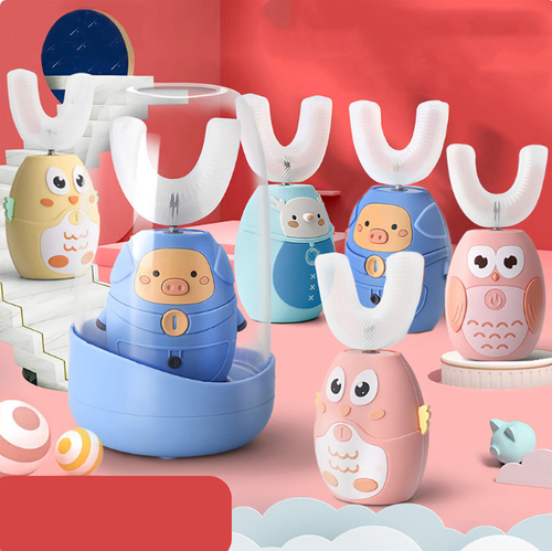 Household U-shaped children's electric toothbrush