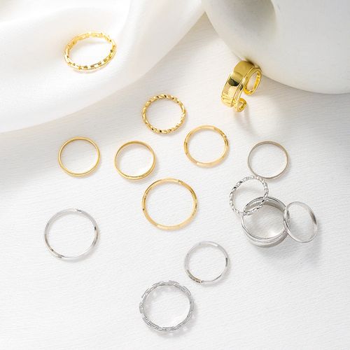 Seven-piece Ring Female Finger Ring Joint Index Finger Ring