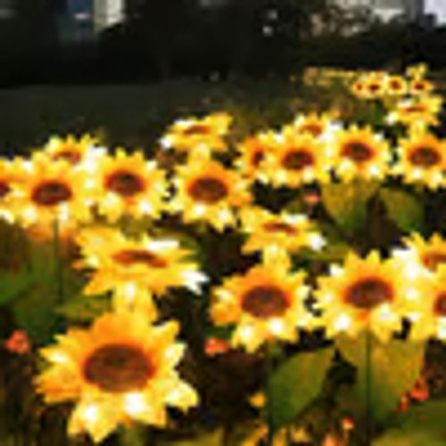 🌻Last Day 49% Off-- Waterproof Solar Sunflower Light