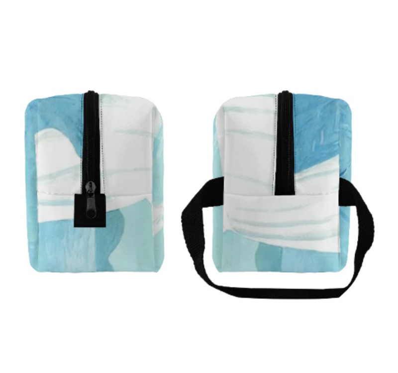 化妝包輕盈質感手提 分隔設計高顏值 日常通勤短途旅行洗漱收納包 來圖定制 一件可定制